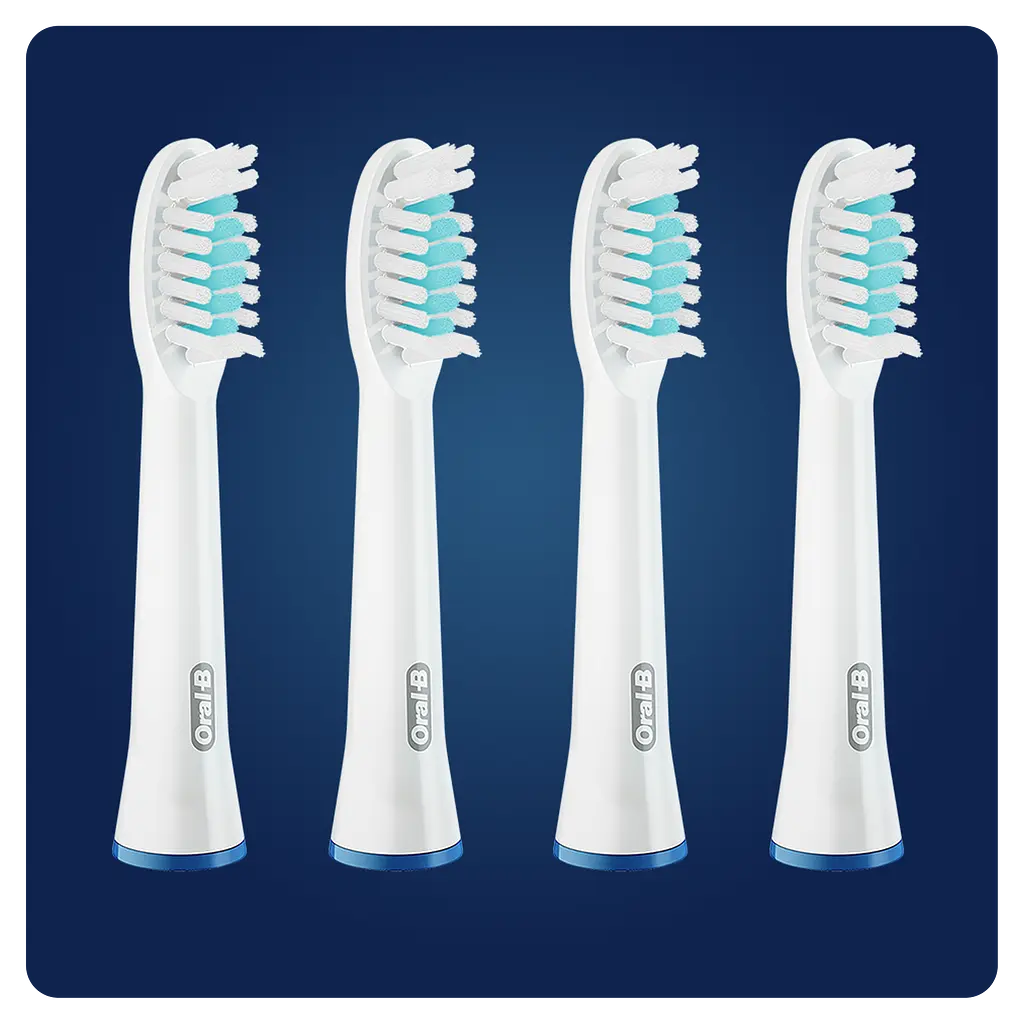 Насадки для электрической зубной щётки Oral-B Pulsonic Sensitive, 4 шт. - фото 4