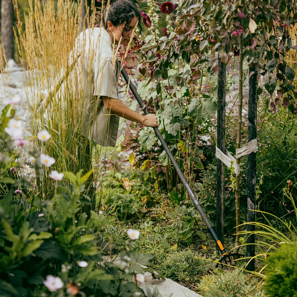 Ручка дерев'яна Fiskars OneClick L FSC, 140 см (1080549) - фото 2