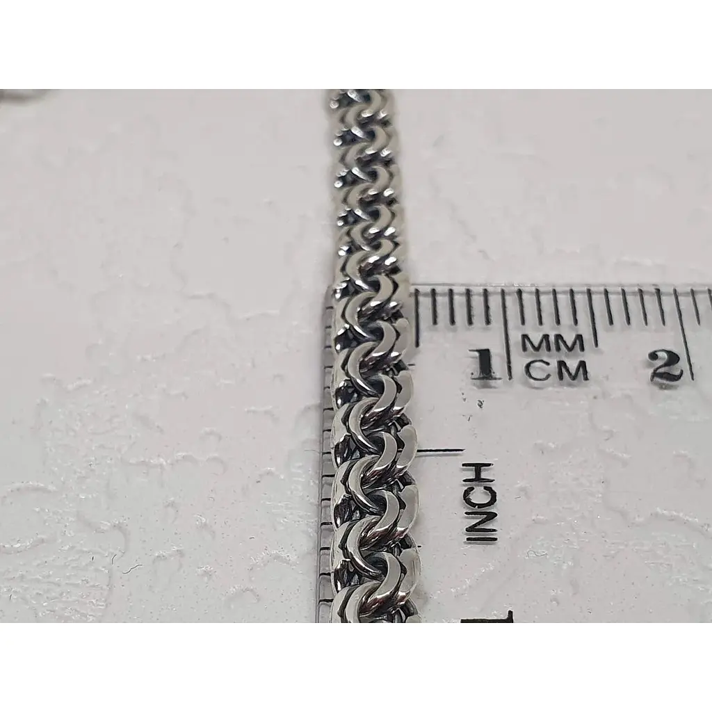 Срібний браслет Стерлінг 9 (Бісмарк). 51641 21,5 - фото 3