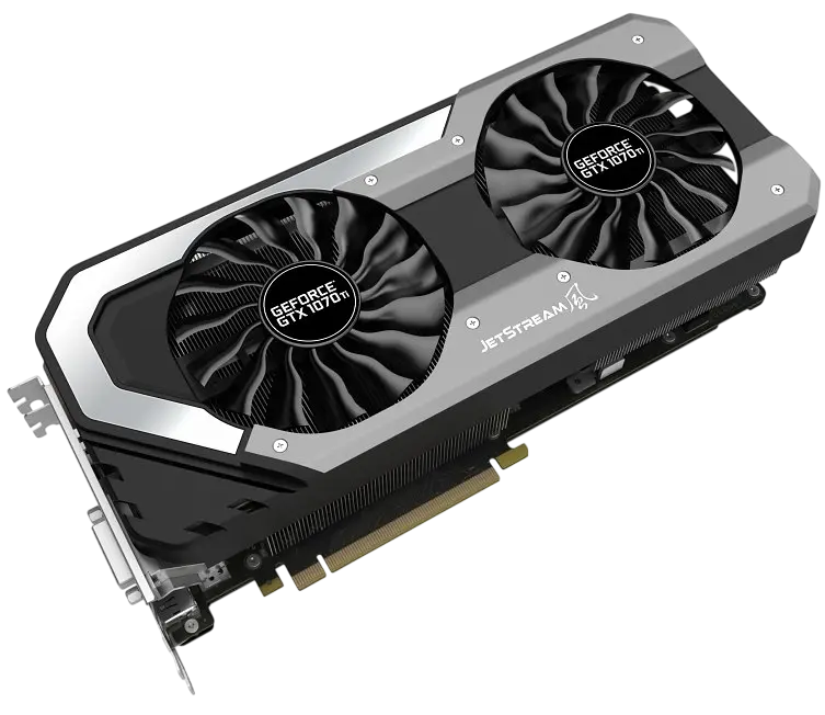 Відеокарта GeForce GTX 1070 Ti 8GB Palit JetStream (NE5107T015P2-1041J) Б/В - фото 2