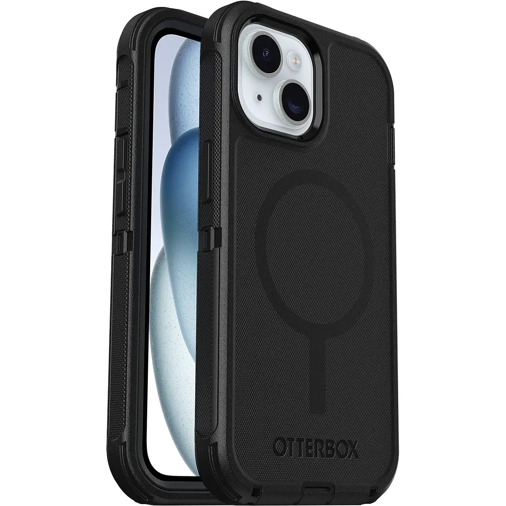 Чохол протиударний для iPhone 16e/15/14/13 OtterBox Defender MagSafe Black 77-97310 - фото 6