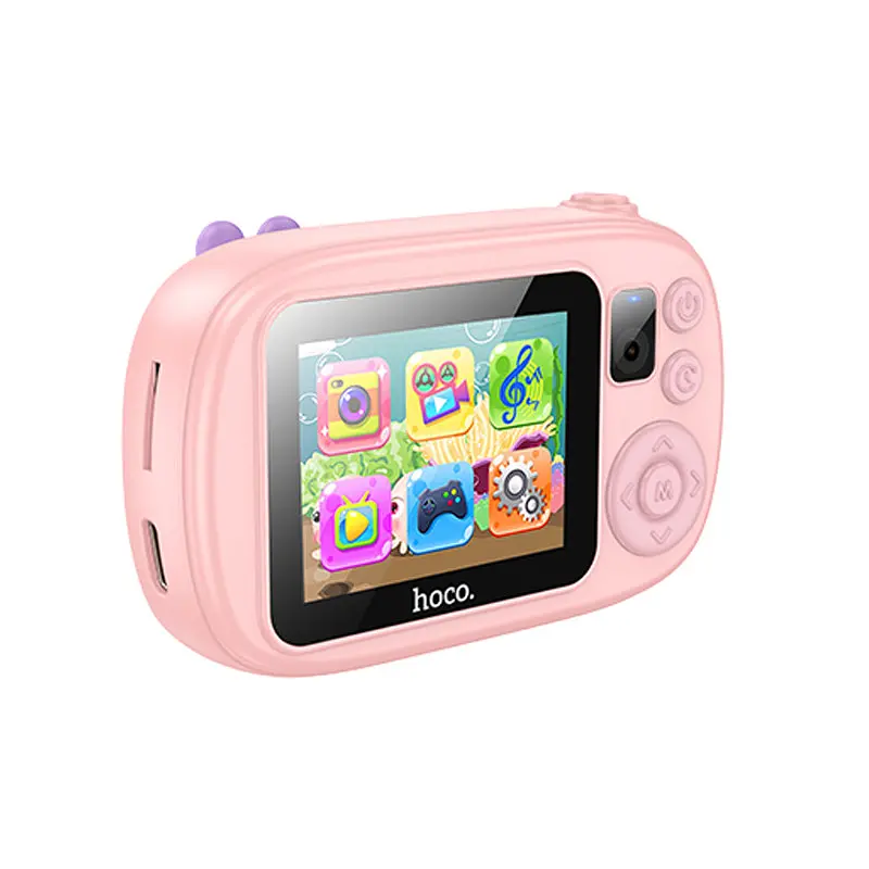 Детская фотокамера Hoco DV205 Dual-camera Pink - фото 4
