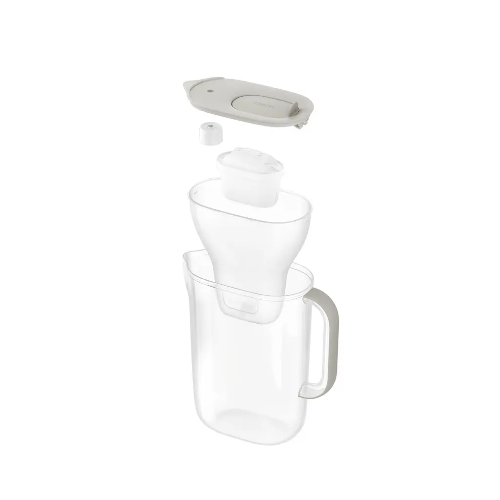 Фільтр-глечик Brita Style Essential Mxpro пісочний + 2 картриджа (1061036) - фото 3