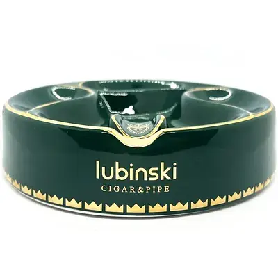 Попільничка для люльок і сигар Lubinski Dark Green - фото 4