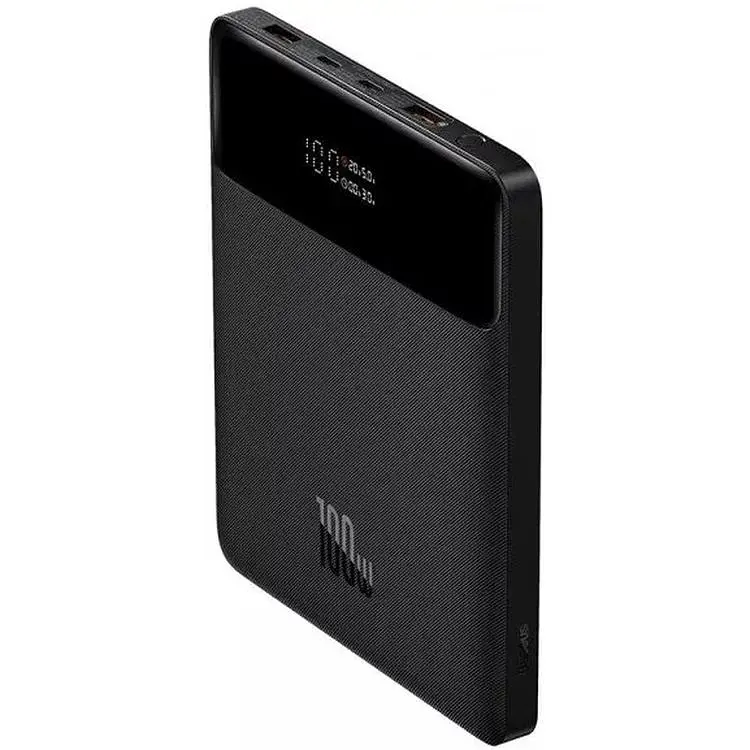 Портативная батарея Baseus Blade High Power Digital Display Quick Charge 20000 mAh 100W PPBL000201 Black - фото 3