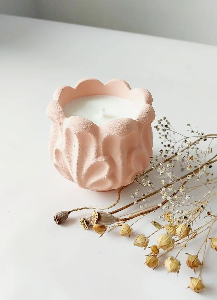 Еко свічка ручної роботи Svich Shop Svich Shop Квітка - фото 3