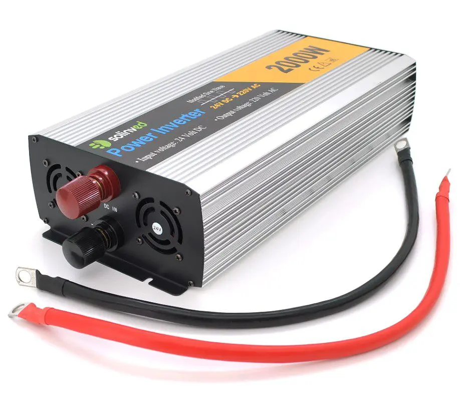 Инвертор напряжения 24/220V Solinved SOLYB24 2000W с модифицированной синусоидой - фото 2