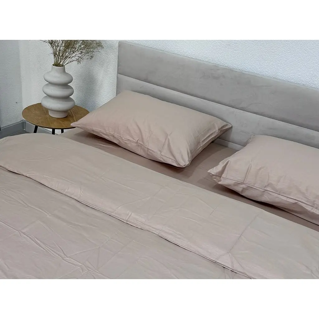 Підковдра Ecotton Shifting Sand сатин 150х215 см бежева (24753) - фото 4