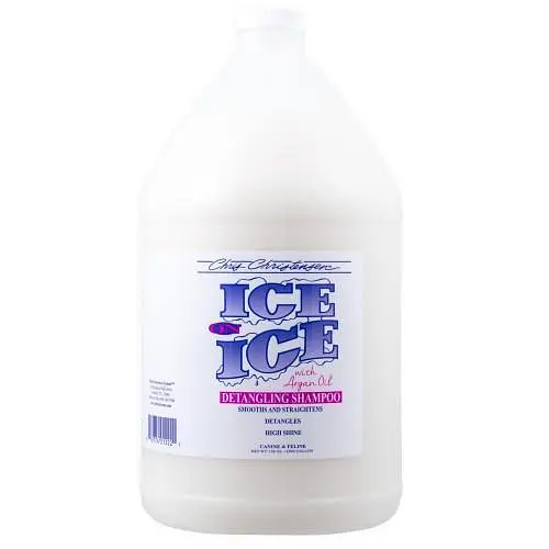 Шампунь Chris Christensen Ice on Ice для котів для розплутування шерсті, 3,8 л
