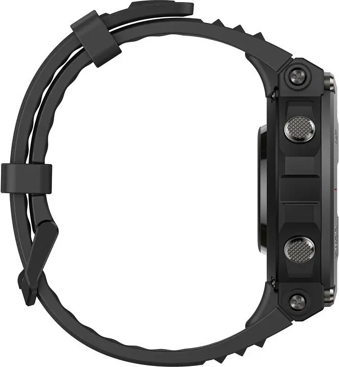 Розумний годинник Amazfit T-Rex 2 Ember Black захищений - фото 5