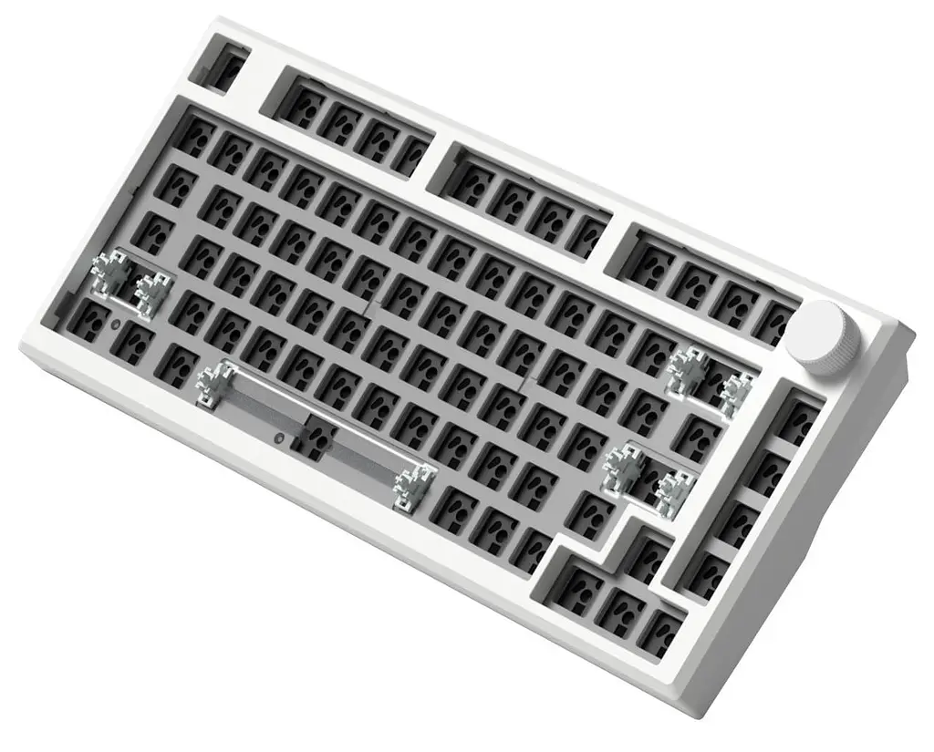 Клавиатура FL ESPORTS DIY-barebone MK750 White Three-Mode (MK750-4247) - фото 2