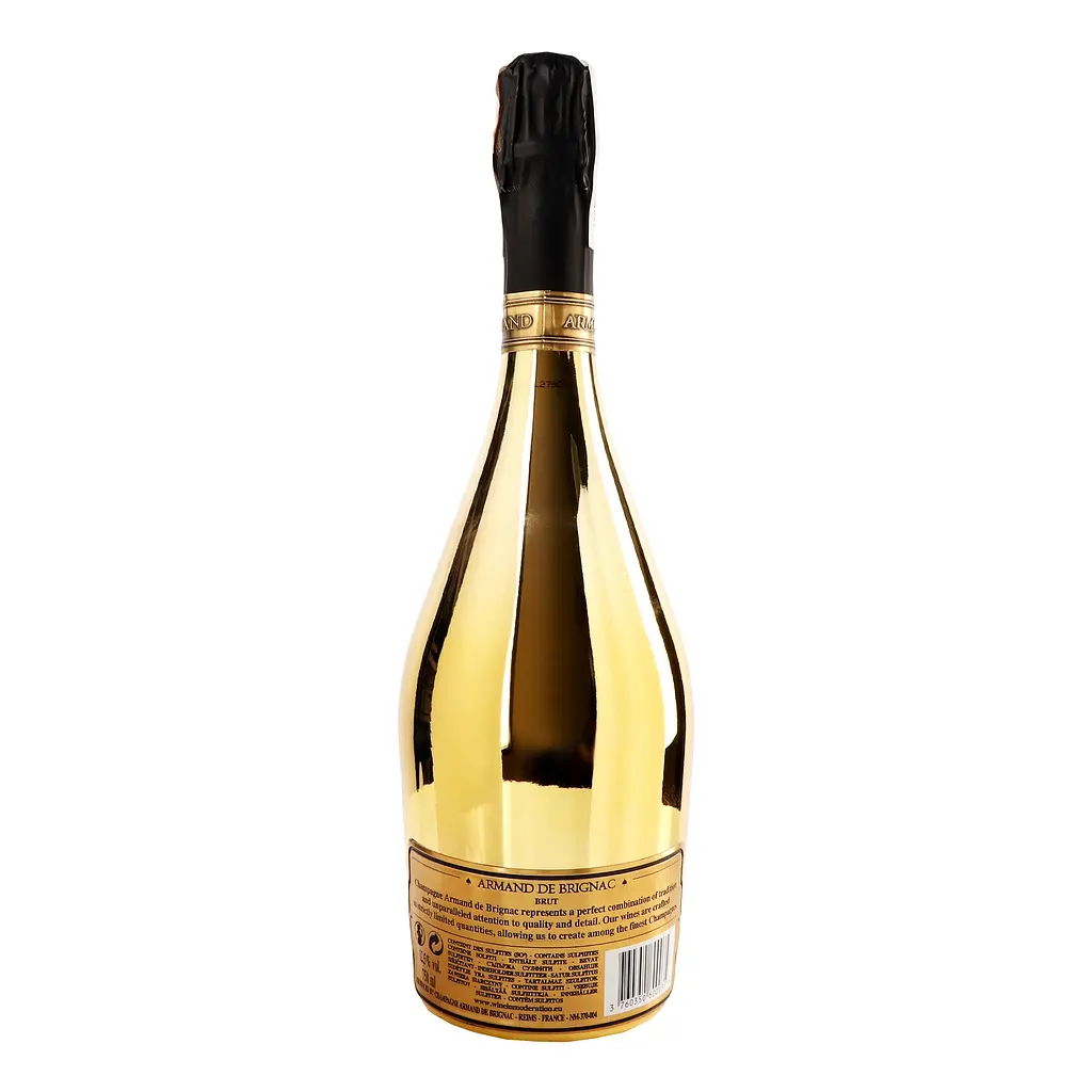 Шампанское Armand de Brignac Brut Gold, белое, брют, 0,75 л - фото 4