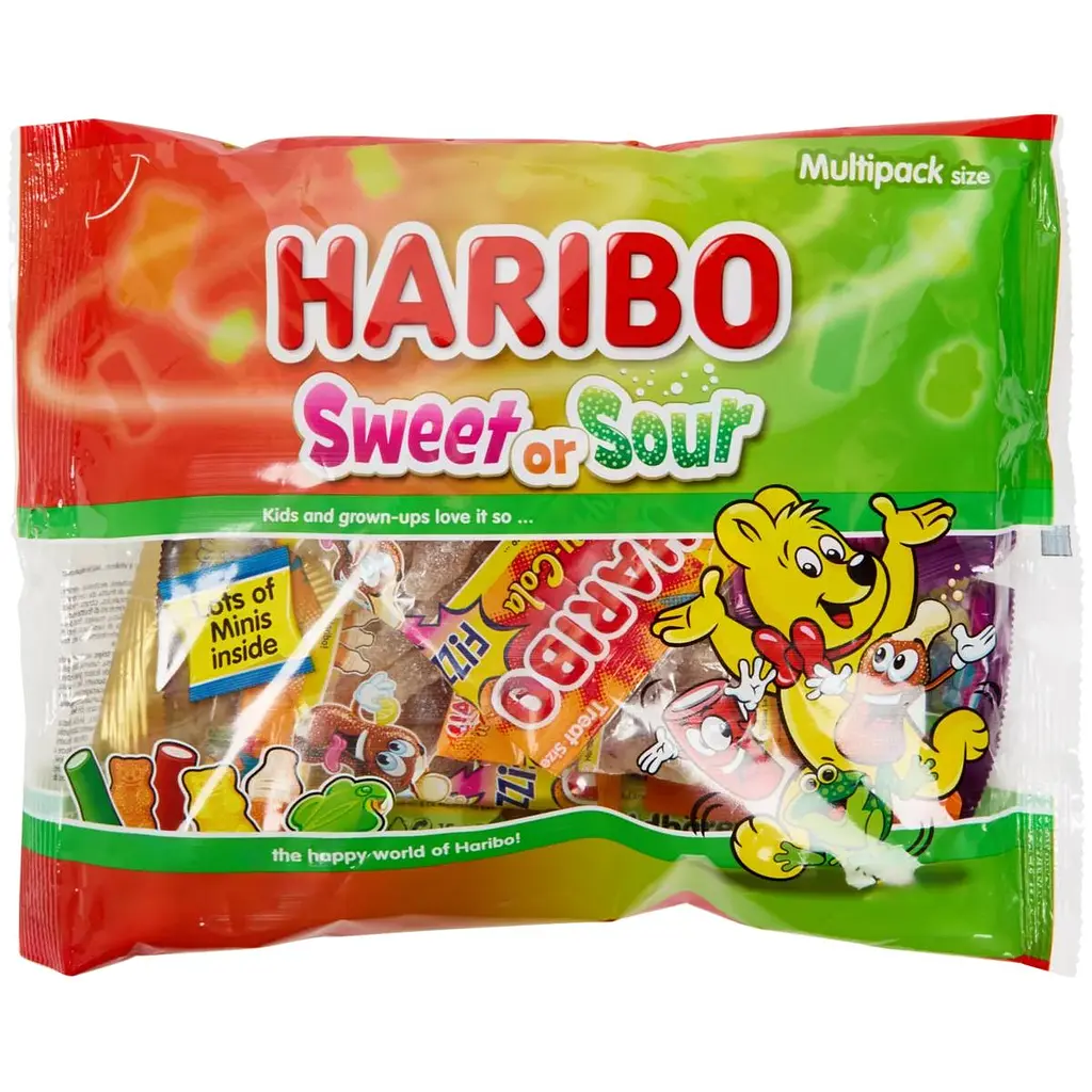 Желейні цукерки Haribo Sweet or Sour Mix Mini 350 г (4001686374269)