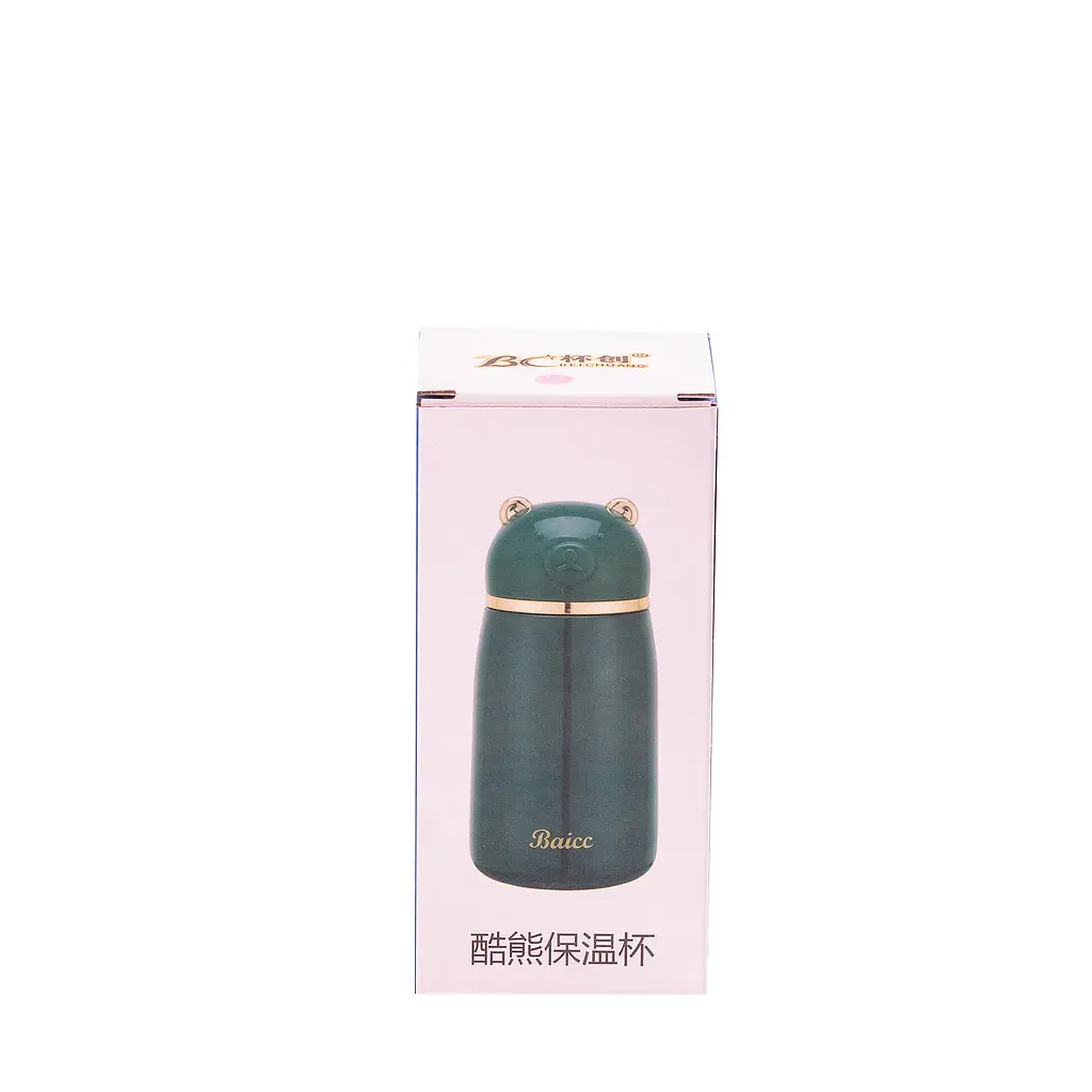 Термос детский Happy Life HPGM8851BL с винтовой крышкой 380 мл, голубой - фото 3