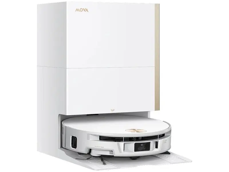 Робот-пилосос з вологим прибиранням Dreame MOVA S70 Ultra Roller White (RLZ52EE-Wh) - фото 3