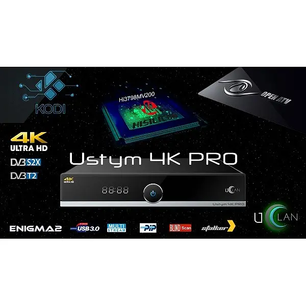 Комбинированный ресивер uClan Ustym 4K PRO - фото 7