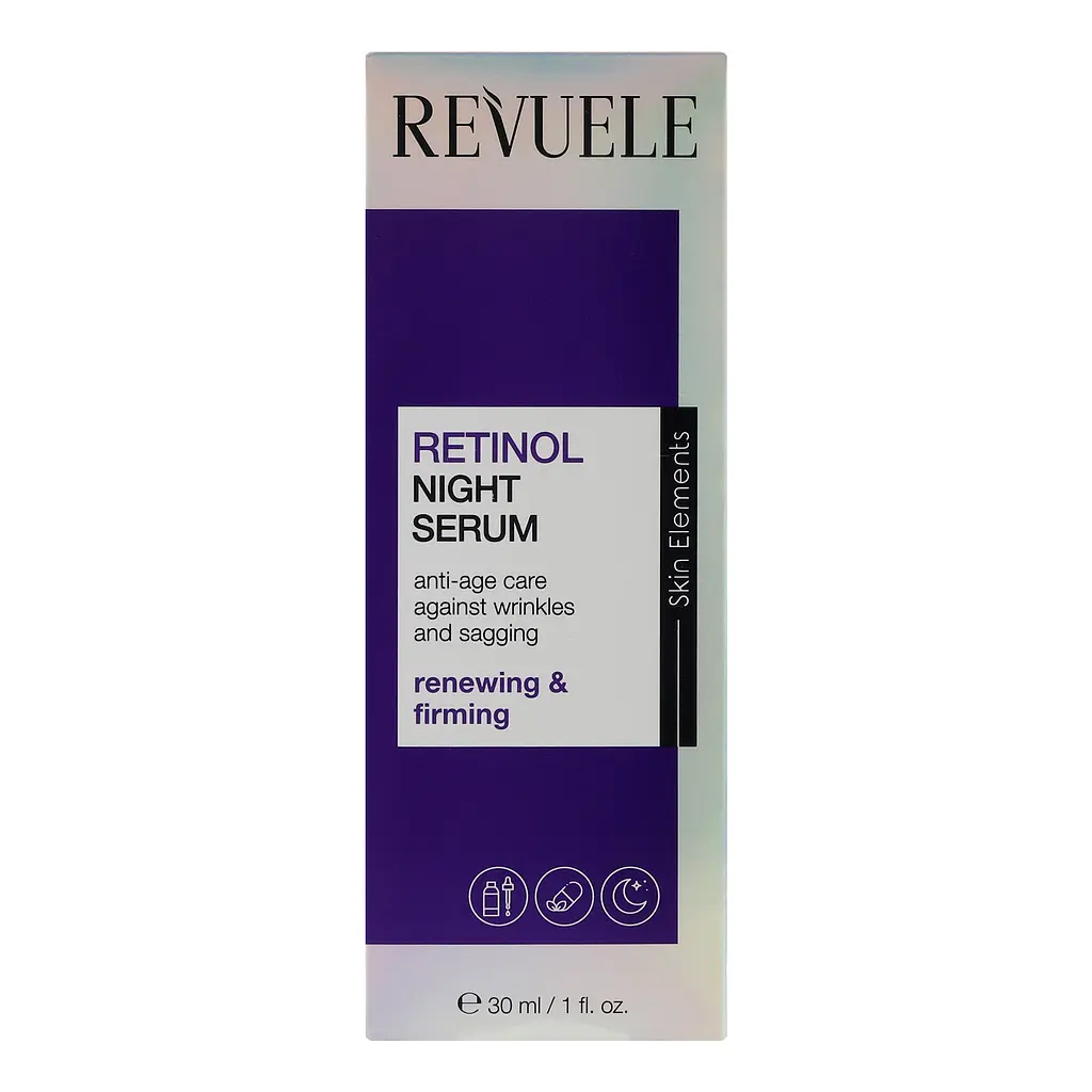 Сироватка для обличчя Revuele Retinol, нічна, зволожуюча, 30 мл - фото 3