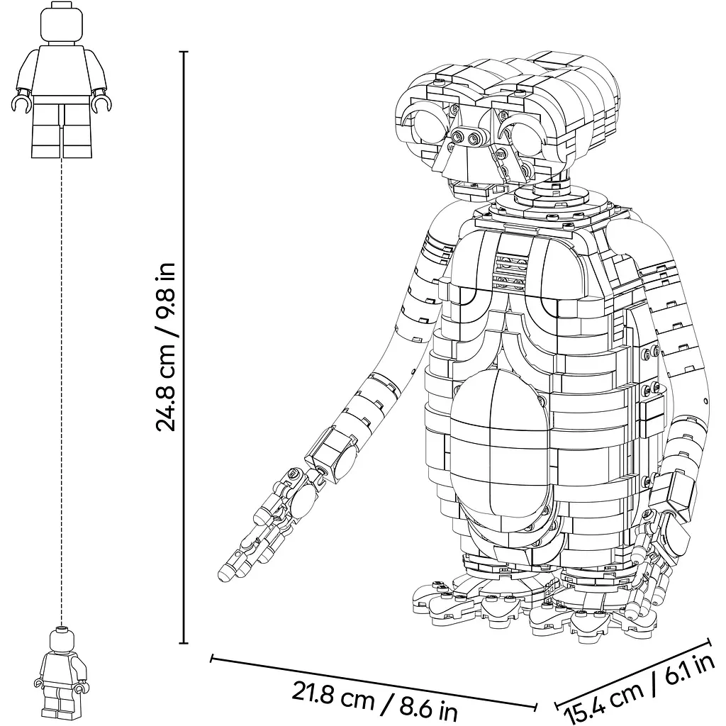 Конструктор LEGO Ideas E.T. the Extra-Terrestrial 1226 ел. (21370) - фото 14