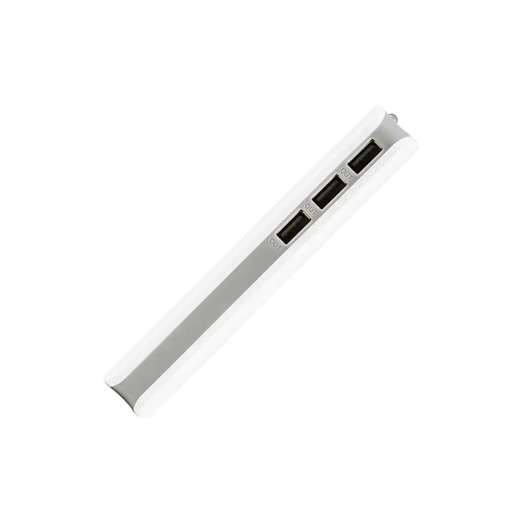 Батарея універсальна Esperanza 8000mAh input/Micro-USB, output/3*USB, White/Grey (EMP106WE) - фото 4
