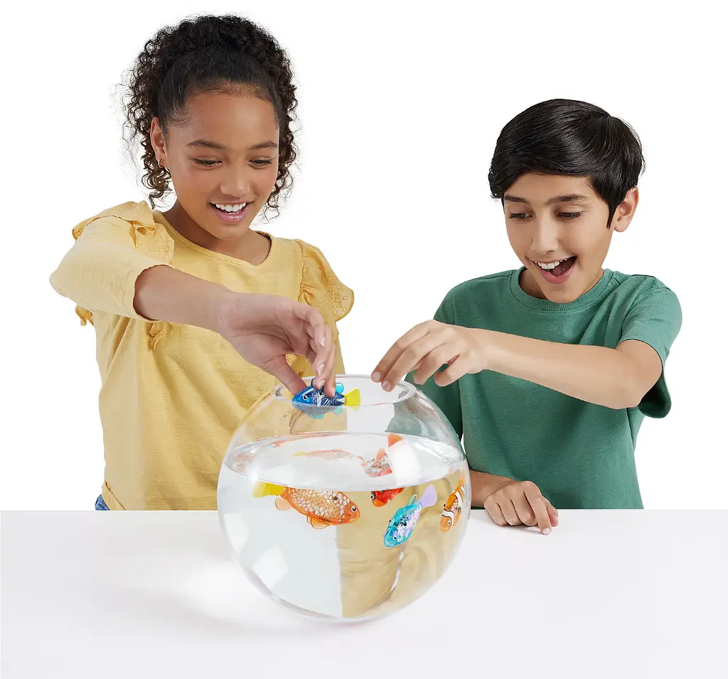 Інтерактивна іграшка Pets & Robo Alive S3 Роборибка, помаранчева (7191-5) - фото 7