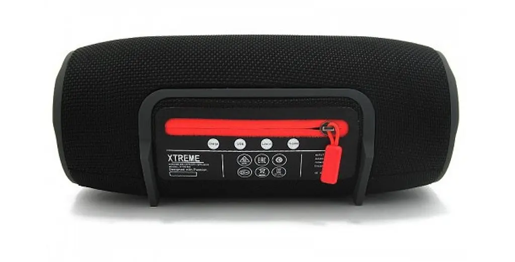Портативная Вluetooth колонка XTREME S6s (средняя) Бумбокс 1500мАч 4.2Вт microSD Power Bank 2200мАч Вlack - фото 4