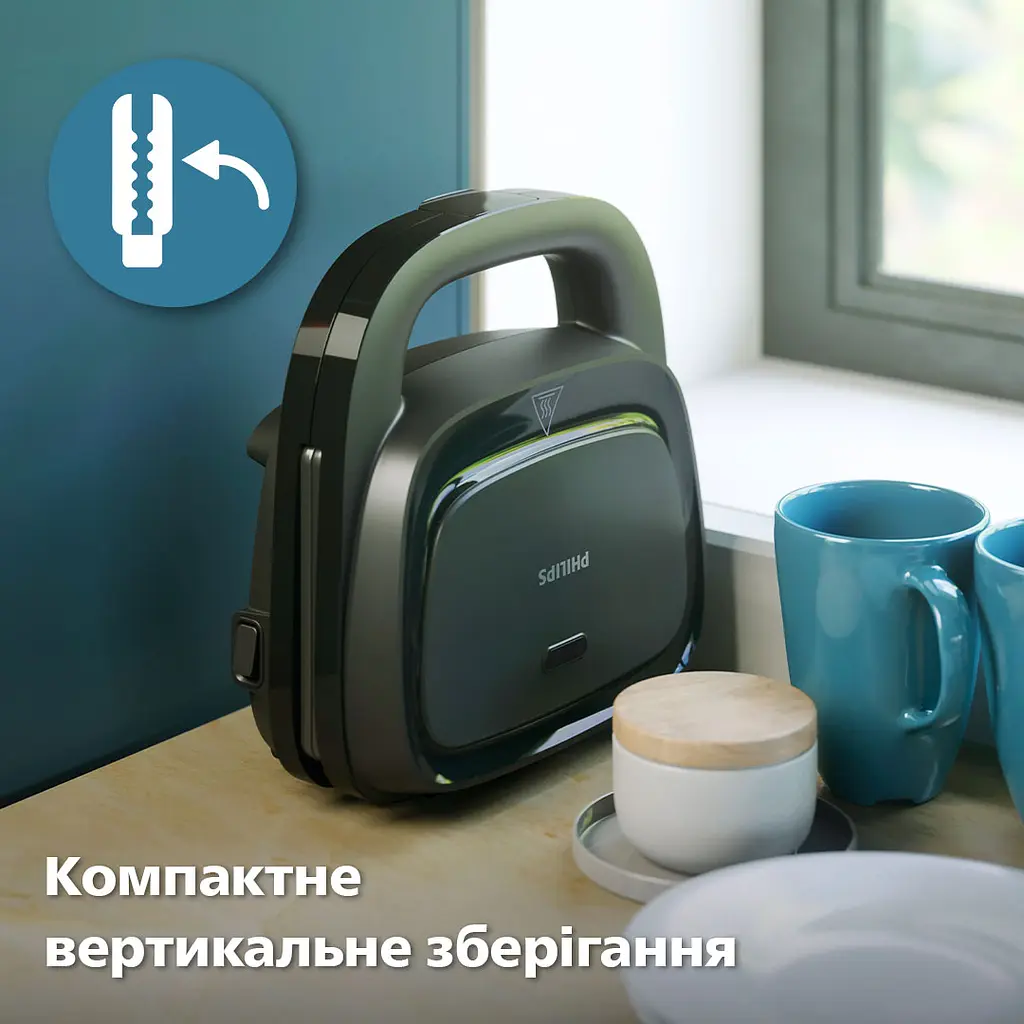 Бутербродница Philips Series 3000 (HD2330/90) - фото 11