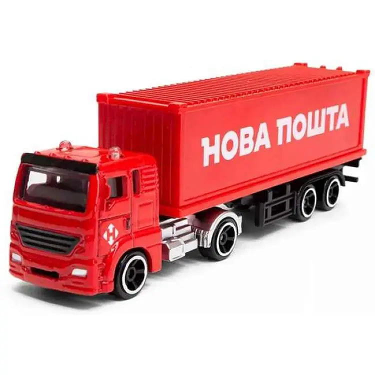 Машинка-моделька TECHNODRIVE фура Нова Пошта