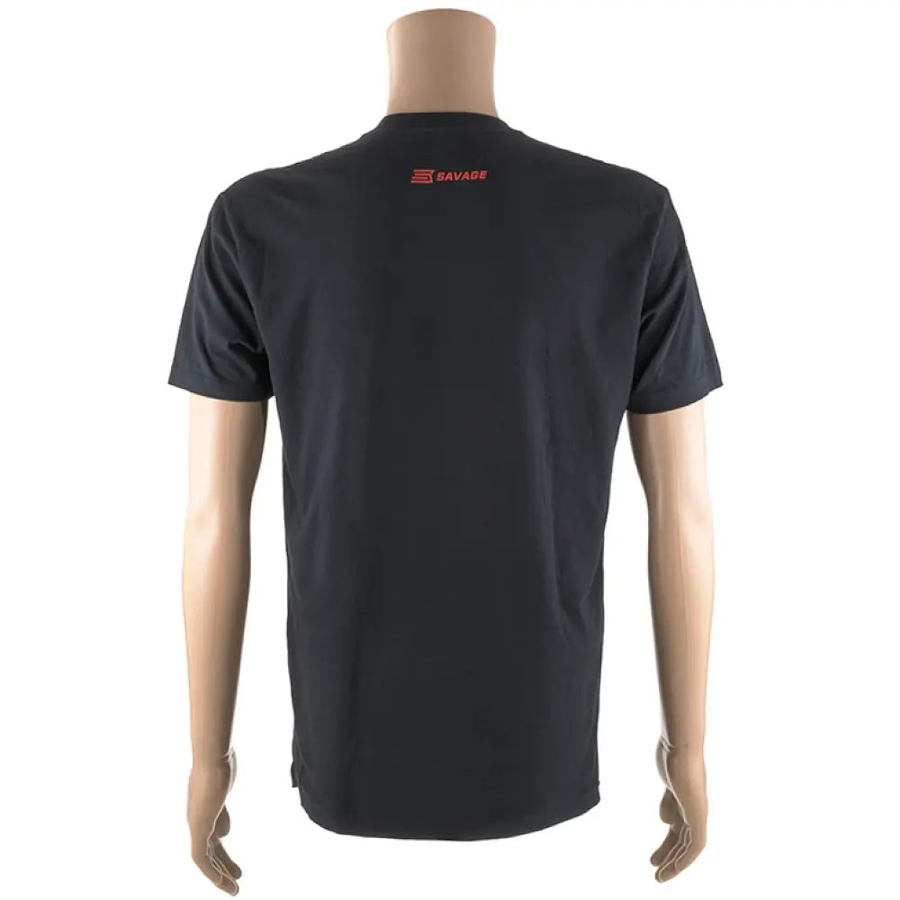 Футболка Savage Short sleeve T-Shirt/Savage Flag L к:чорний - фото 2