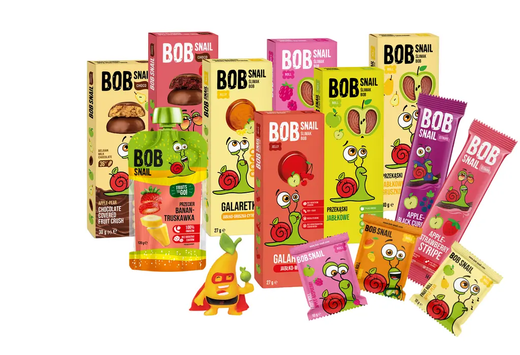 Уцінка. Набір солодощів Bob Snail Дитячий бокс, з іграшкою і квестом, 382 г - фото 3