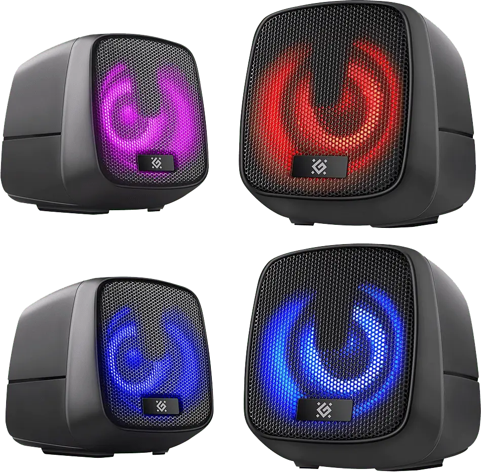 Акустика Defender J2 6Вт USB чорний (65962) (7125944) - фото 6