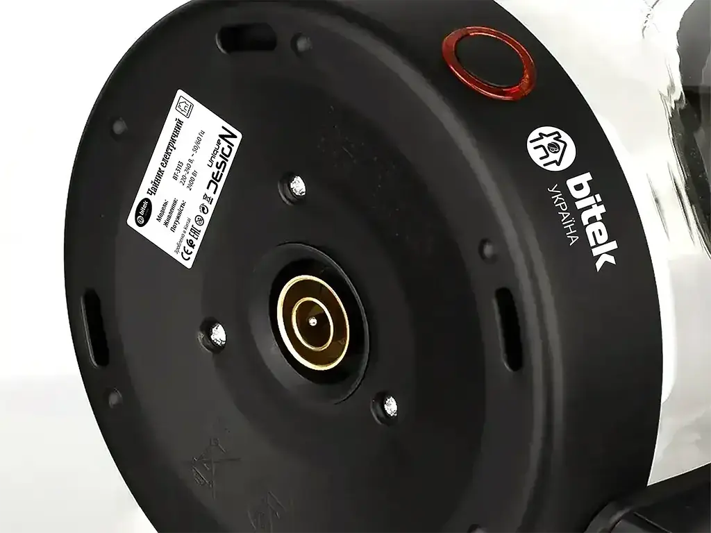 Скляний електричний чайник BITEK 2.0 л 2400 Вт BT-3113 - фото 6