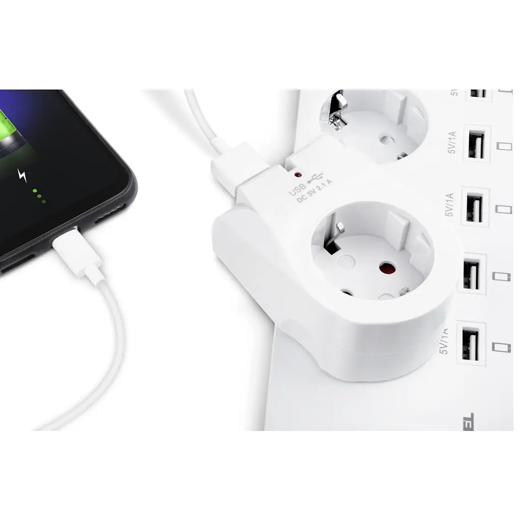 Зарядний пристрій REAL-EL 2xUSB 10 Вт (CS-25) - фото 6