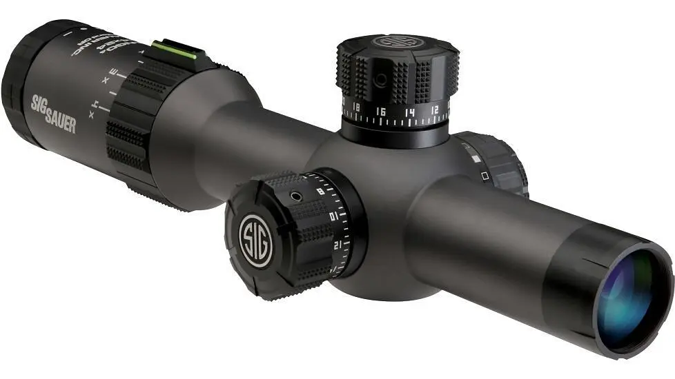 Приціл оптичний Sig Optics TANGO4 1-4x24mm, 30mm, FFP, MRAD ILLUM RETICLE, 0.2 MRAD ADJ, GRAPHITE - фото 2