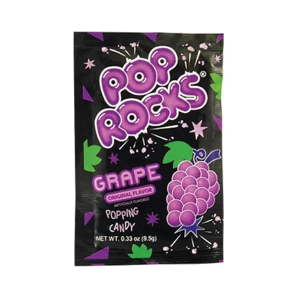 Вибухова карамель Pop Rocks Grape 9.5g