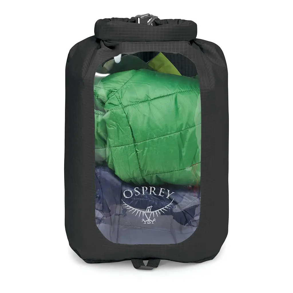 Гермомешок Osprey DrySack 12L w/Window Черный - фото 2