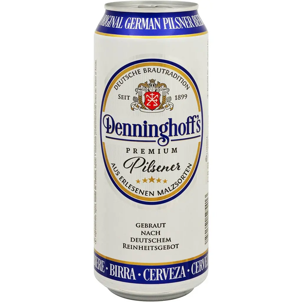 Пиво Denninghoff's Pilsner світле фільтроване 4.9% 0.5 л з/б - фото 2