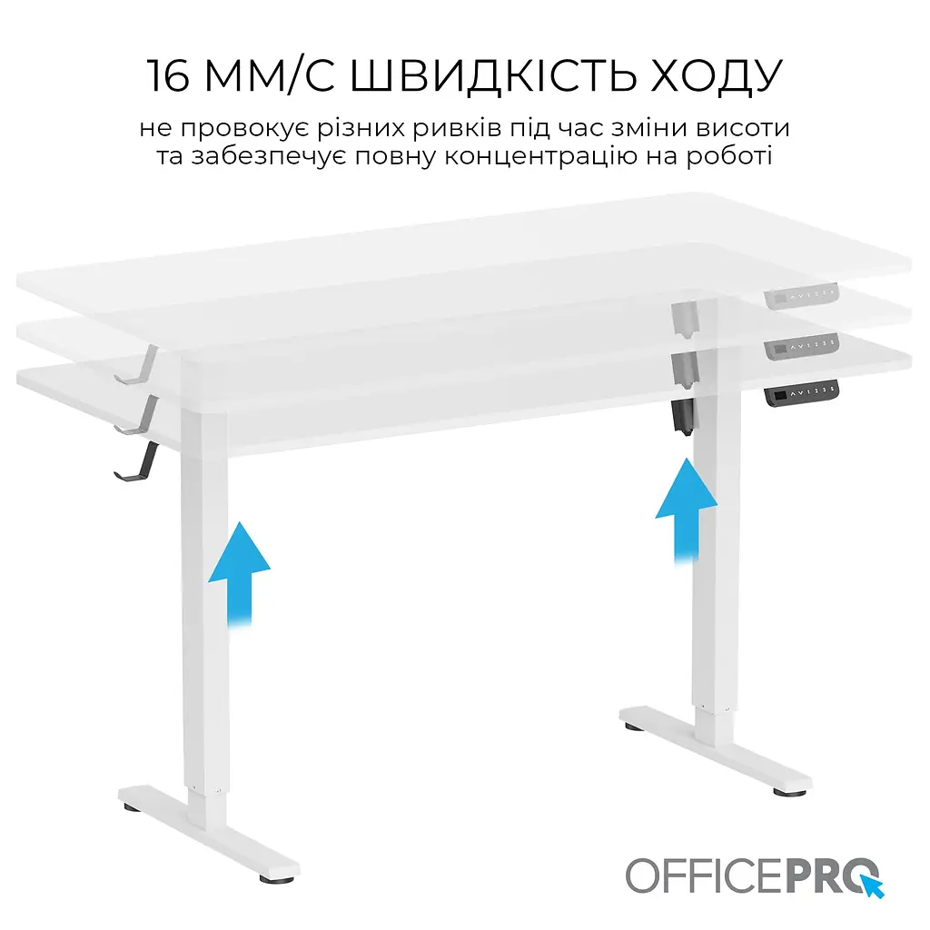 Компютерний стіл OfficePro ODE1470W - фото 4