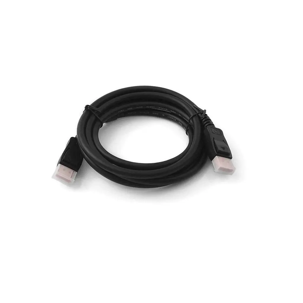 Кабель мультимедійний DisplayPort M to DisplayPort M 2.0m V1.2 4K60Hz black HP (HP_DHC-DP01-2M) - фото 4