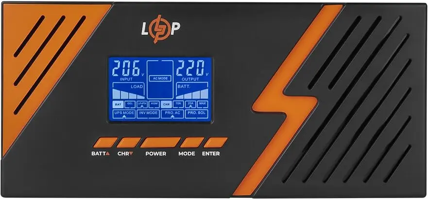 ДБЖ LogicPower LPM-PSW-1500VA (1050Вт) з правильною синусоїдою 12В (22754) - фото 3