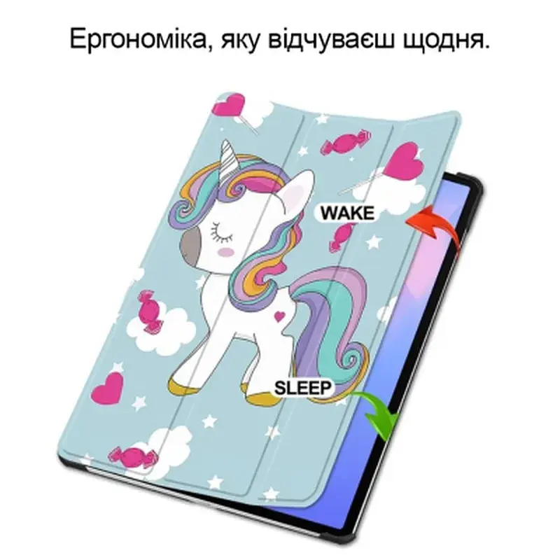 Чохол до планшета BeCover Smart Case Lenovo Idea Tab/K11 (2nd Gen) TB336/Xiaoxin Pad (2025) 11" Unicorn (714102) - фото 5
