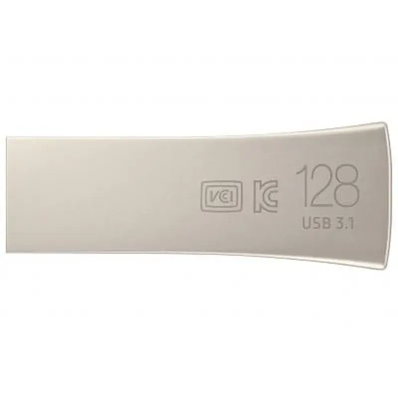USB флеш накопичувач Samsung 128GB Bar Plus Silver USB 3.1 (MUF-128BE3/APC) - фото 2