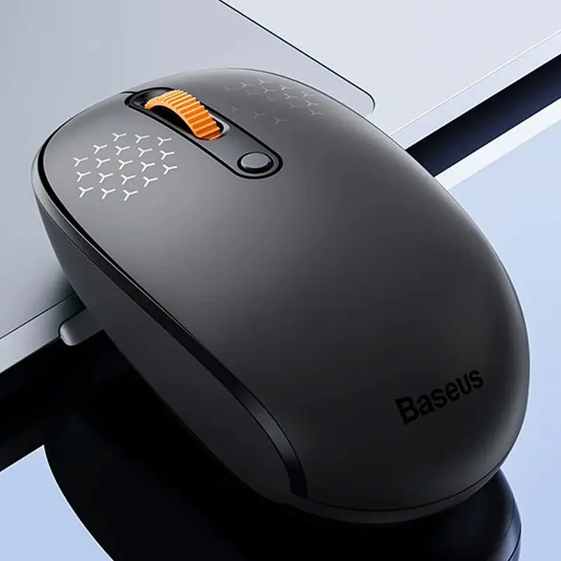 Миша бездротова Baseus F01B Tri-Mode (B01055503833-0) Gray - фото 2