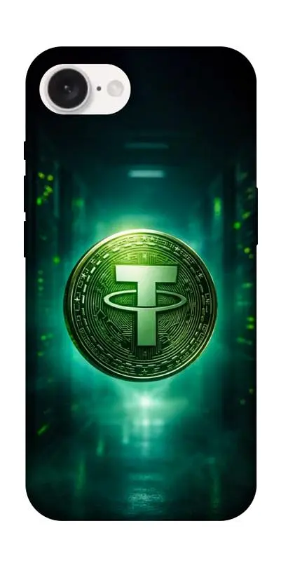TPU чехол Demsky Usdt для Apple iPhone 16e (6.1")
