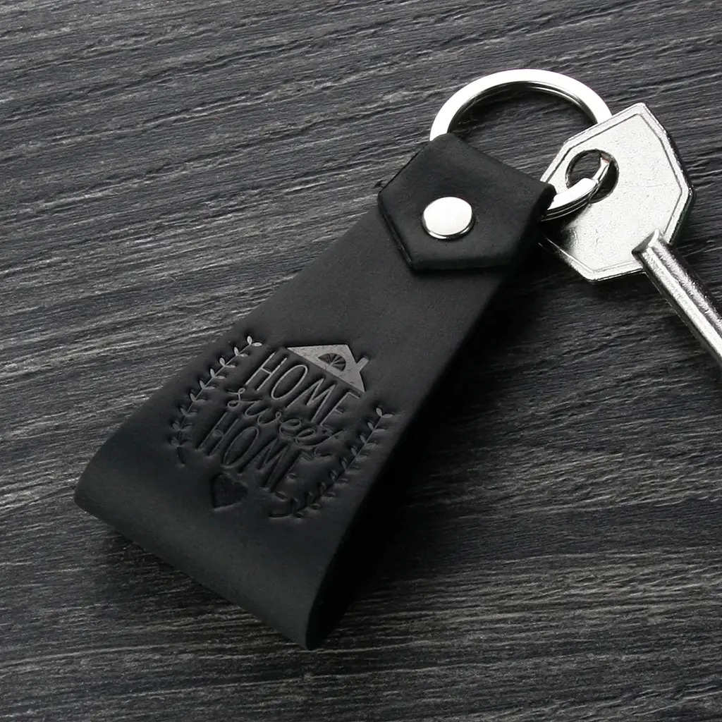 Шкіряний брелок Home sweet home - фото 7