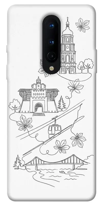 TPU чохол Demsky Kyiv spirit для OnePlus 8
