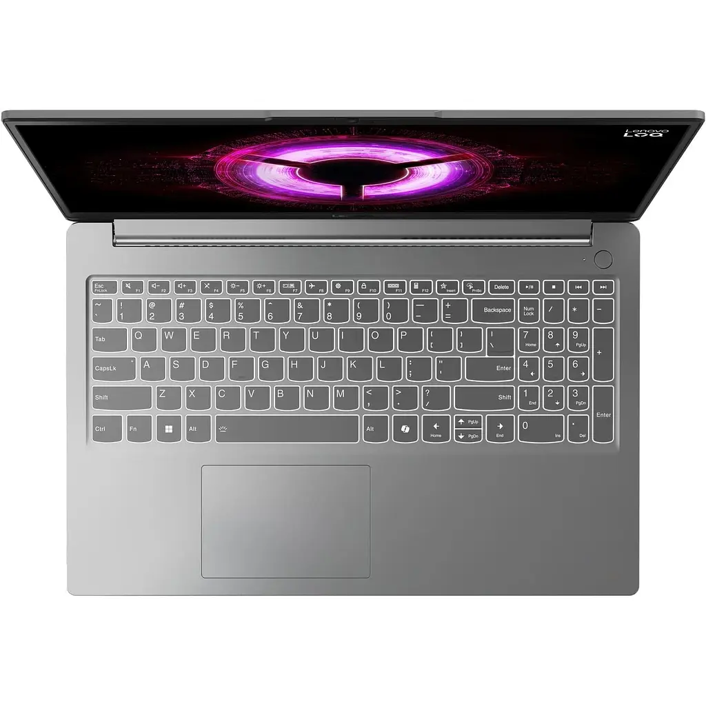 Ноутбук Lenovo 15.6 LOQ 15ARP10E FHD IPS/Ryzen 7 170/16GB/512SSD/RTX 3050/DOS/Luna Gray (83S0007HRA) - фото 4