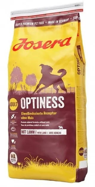 Сухий корм Josera Optiness для вибагливих собак із нормальною активністю 12.5 кг