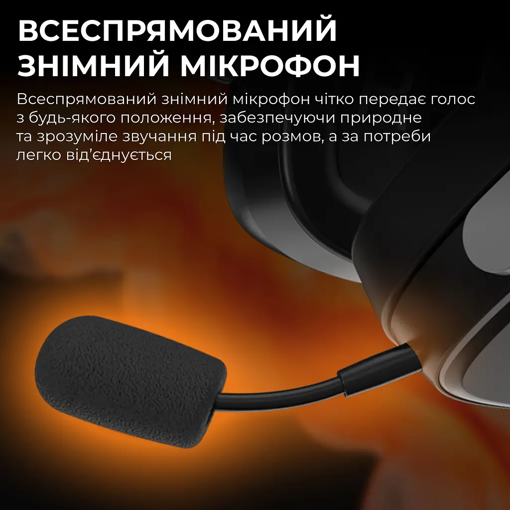 Наушники Ajazz AHM09 MAX 3-Mode Black (AHM09-MAX-BGY) - фото 10