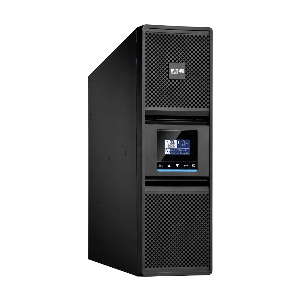 Eaton Джерело безперебійного живлення 9SX, 6000VA/6000W, RT3U, LCD, USB, RS232, 8xC13, 2xC19 - фото 2