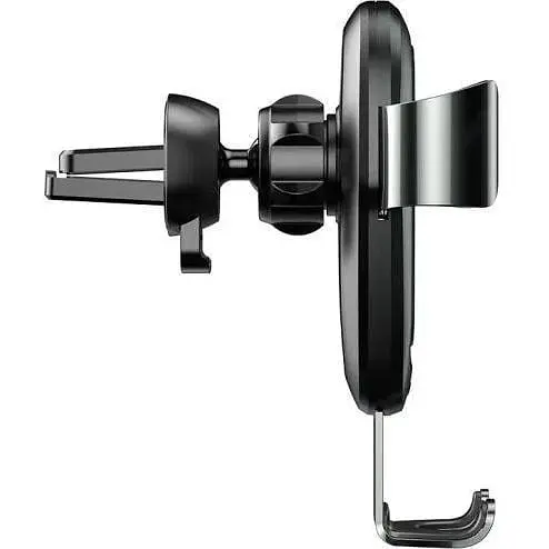 Держатель для мобильного телефона с БЗП Baseus Metal Holder Air Outlet Tarnish - фото 2